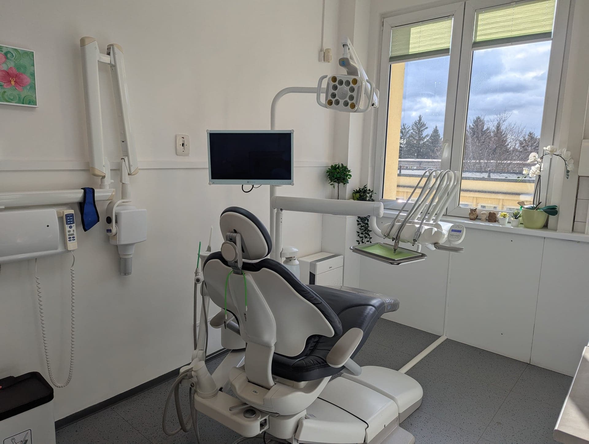 Přijímací prostor zubní ordinace